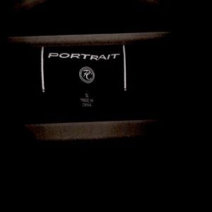 Portrait black size small coat